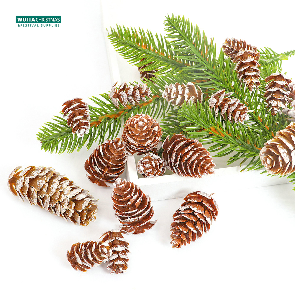 24Pcs Christmas Fake Pine Cone - Christmas Wreath Fake incelemesi ve fiyatı
