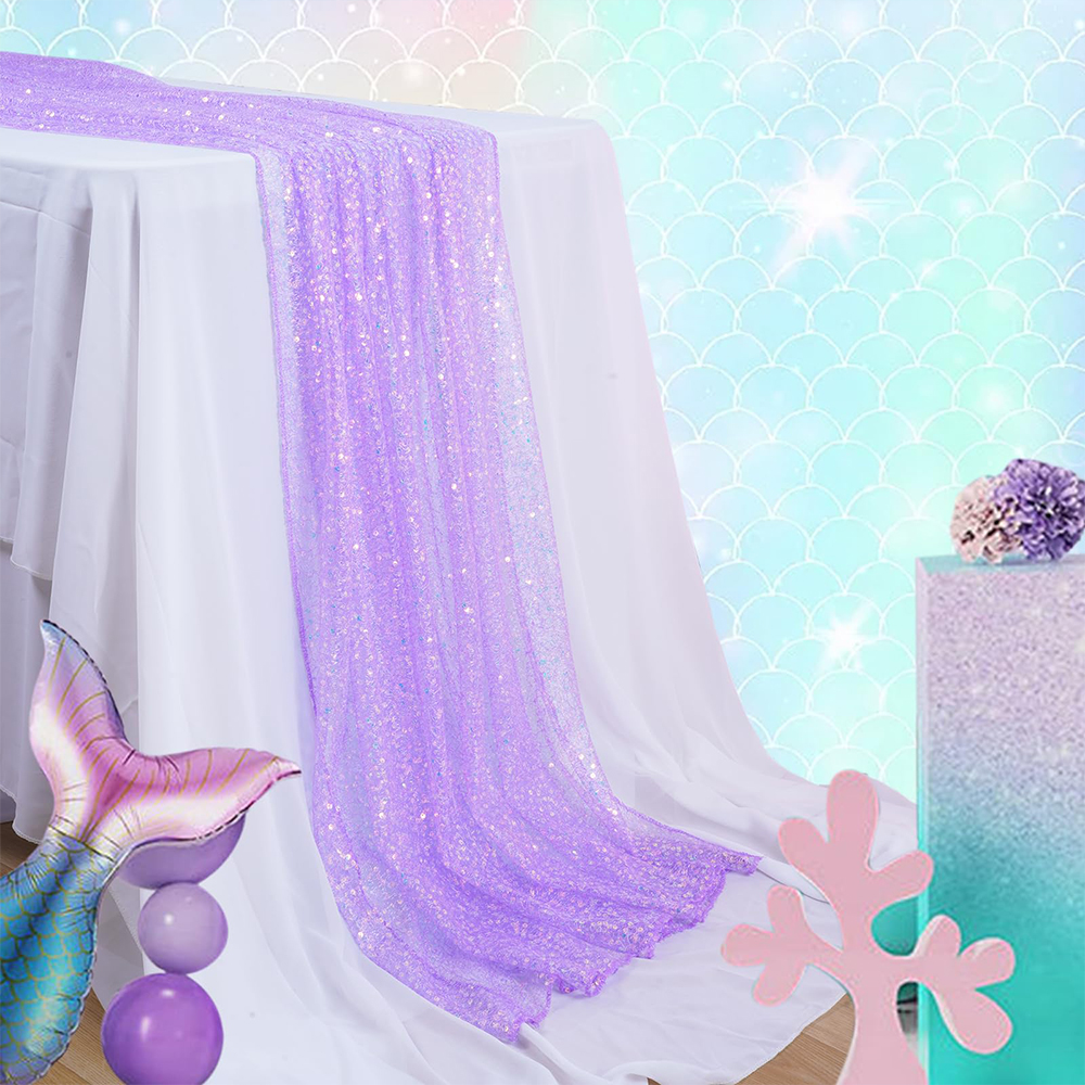 Mermaid Table Runner Iridescen - Christmas Table Runner incelemesi ve fiyatı