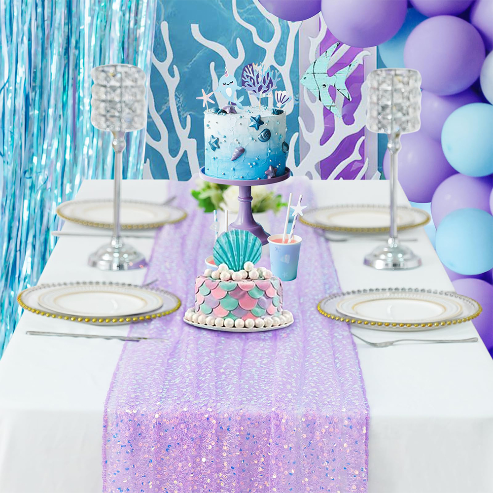 Mermaid Table Runner Iridescen - Christmas Table Runner incelemesi ve fiyatı