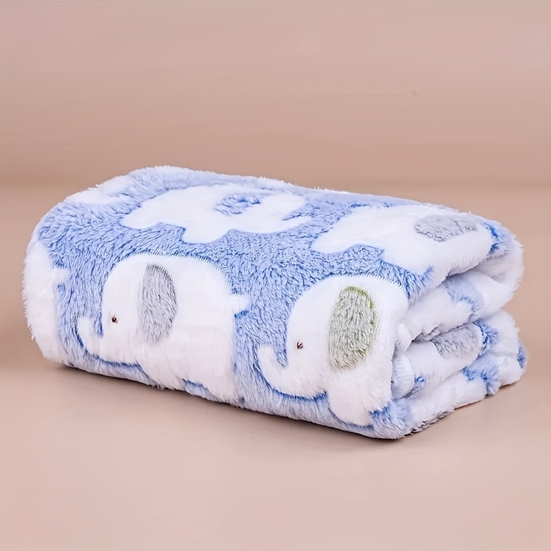 Soft and Cozy Cartoon Elephant - Christmas Throw Blanket incelemesi ve fiyatı