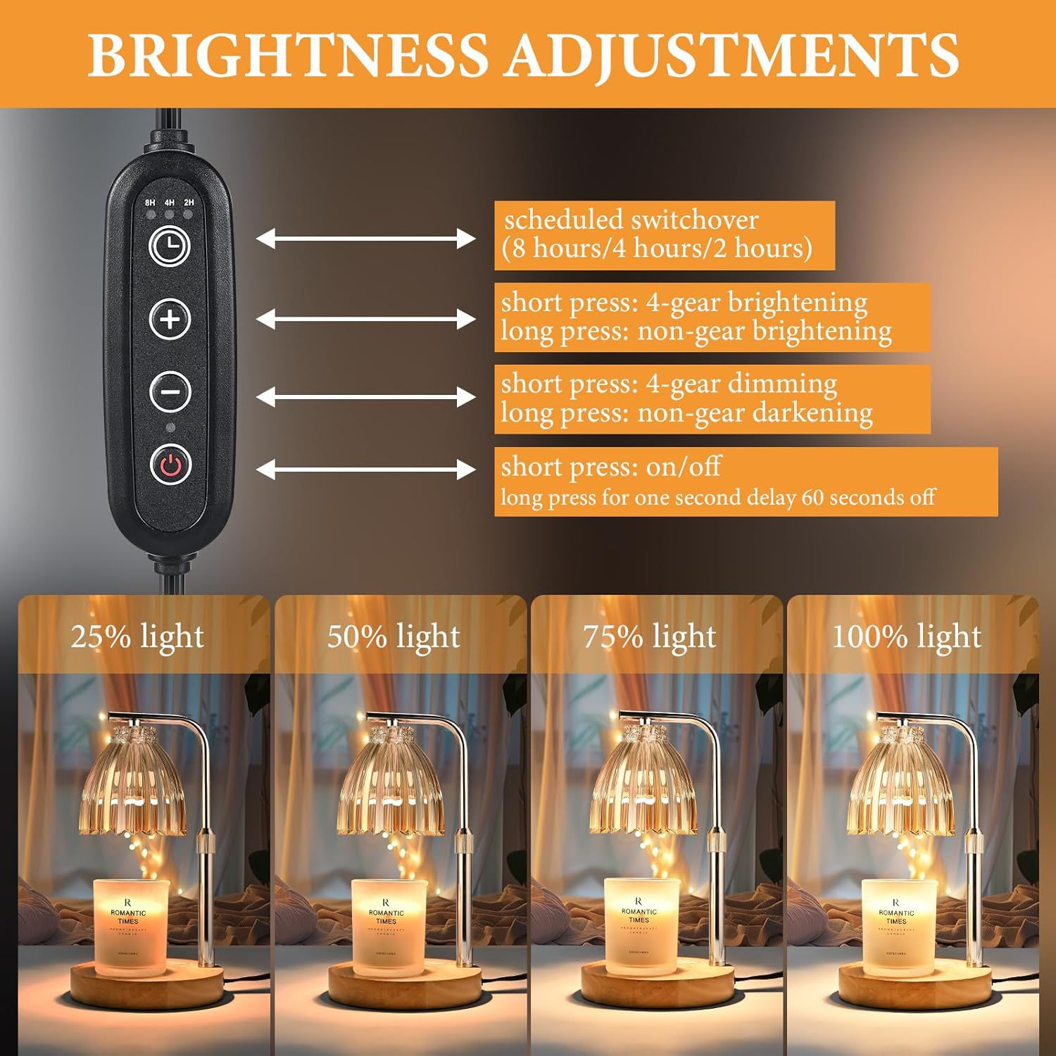 Adjustable Height Aromatherapy - Holiday Candle Set incelemesi ve fiyatı