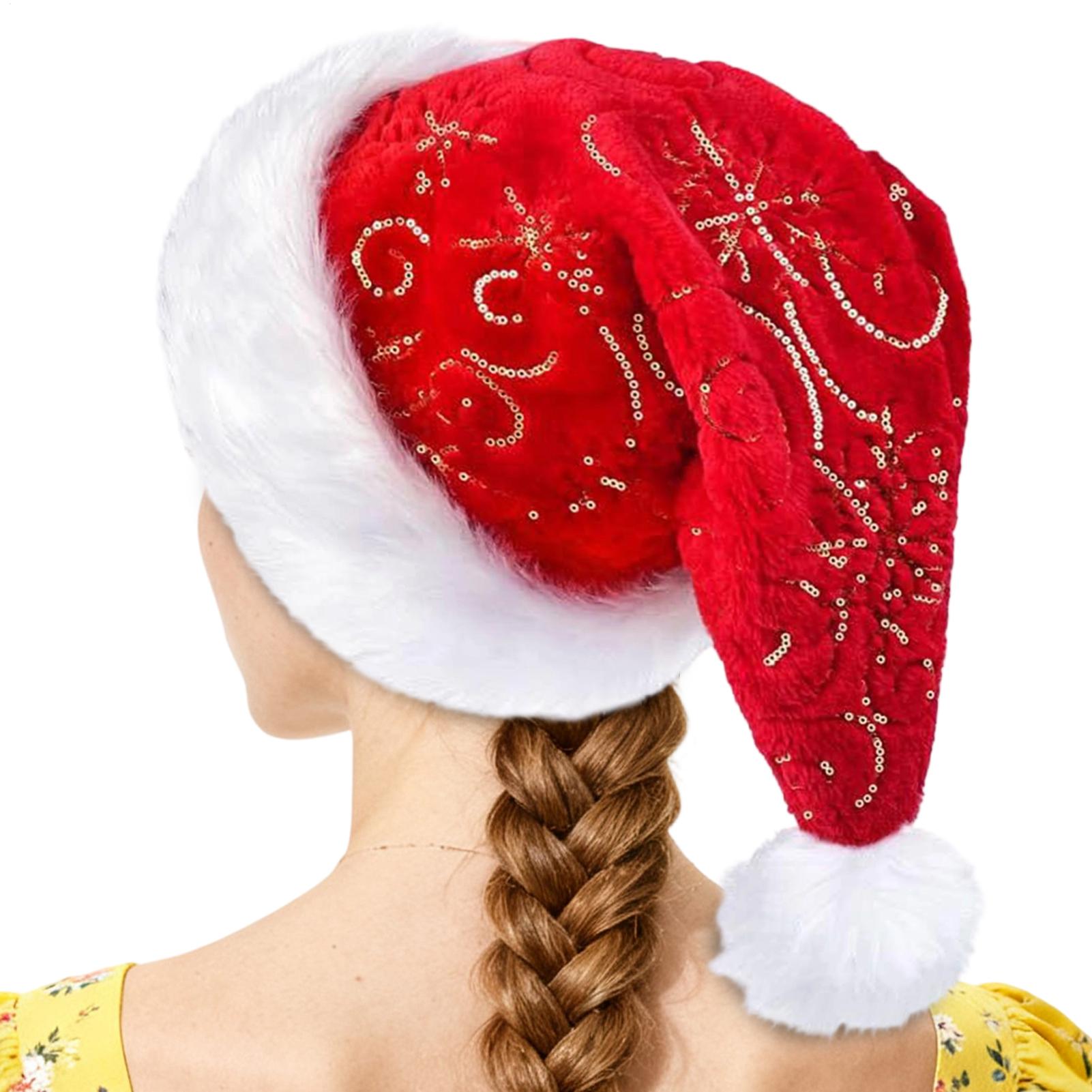 Plush Christmas Hat Portable W - Santa Hat Plush incelemesi ve fiyatı