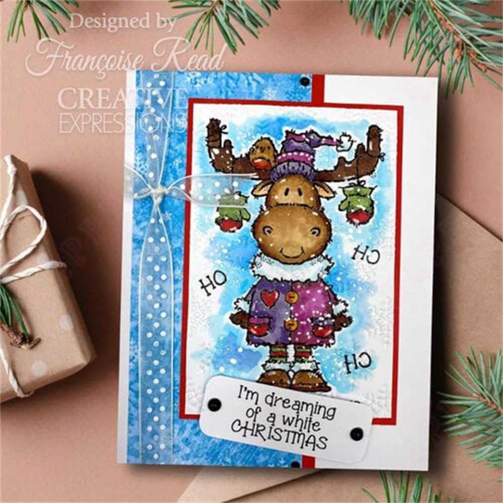 Moose Christmas Snowman Greeti - Holiday Candle Set incelemesi ve fiyatı