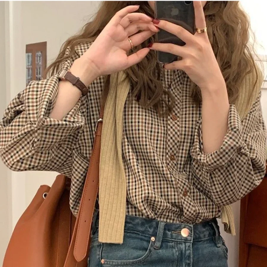 Plaid Shirt for Women's Autumn - Christmas Throw Blanket incelemesi ve fiyatı
