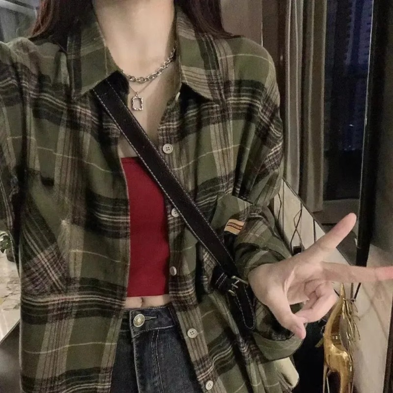 Plaid Shirt for Women's Autumn - Christmas Throw Blanket incelemesi ve fiyatı