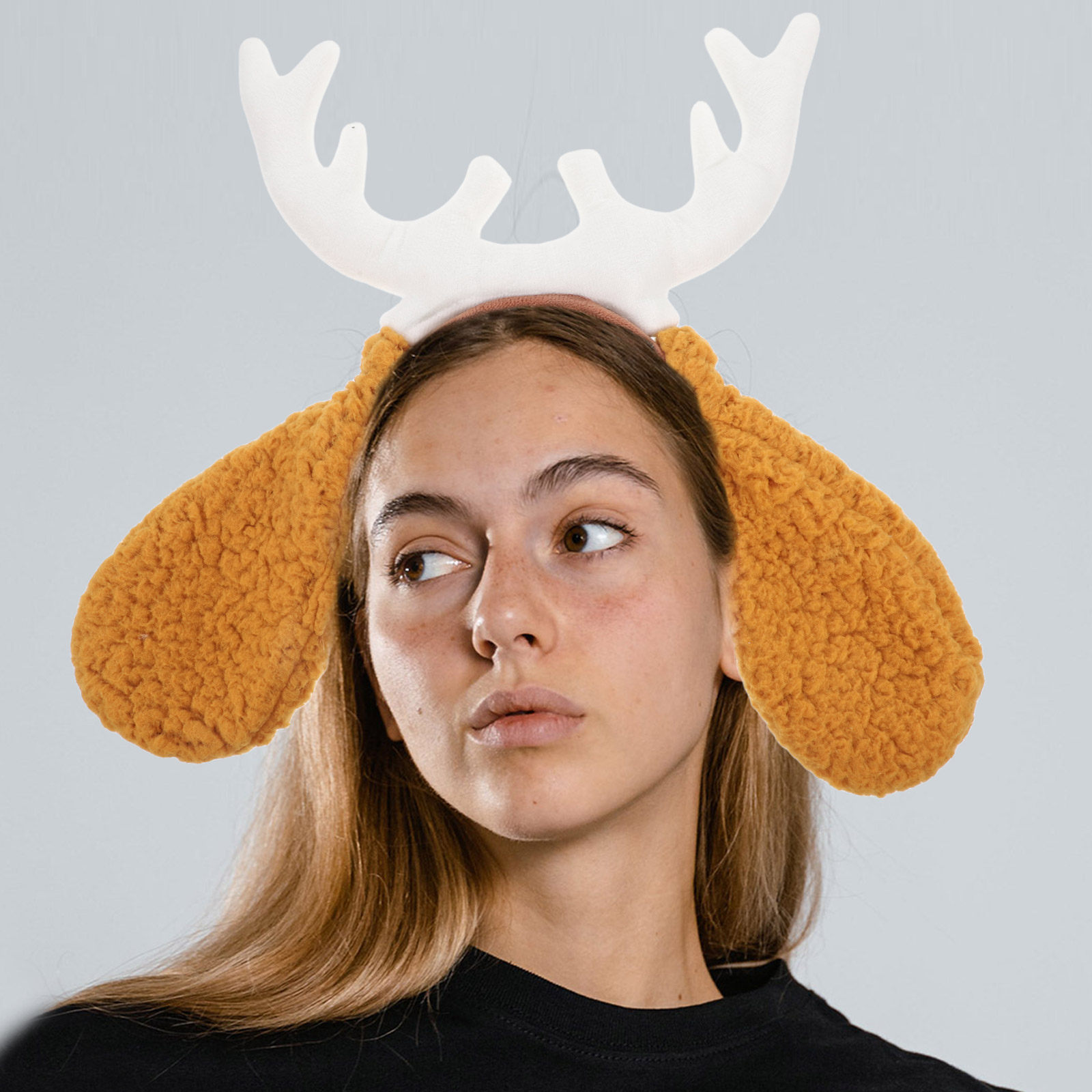 Deer Antler Headband Dog Ear A - Reindeer Antlers Headband incelemesi ve fiyatı
