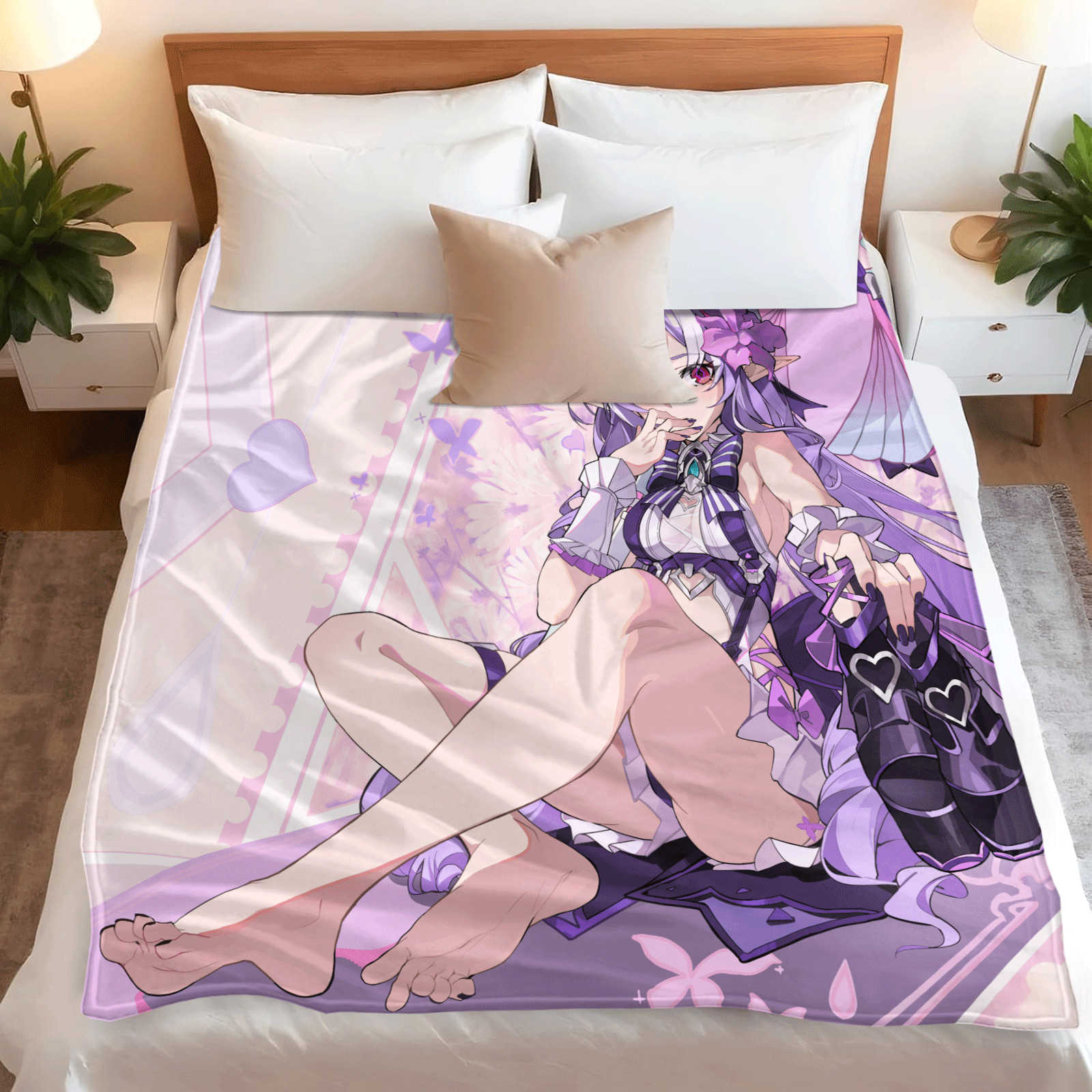 Cartoon Zenless Zone Zero  Fla - Christmas Throw Blanket incelemesi ve fiyatı