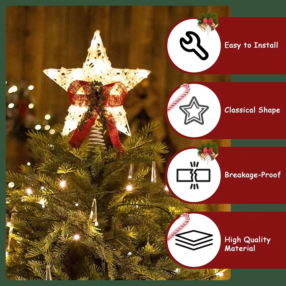 Christmas Tree LED Star Tree T - Star Tree Topper incelemesi ve fiyatı