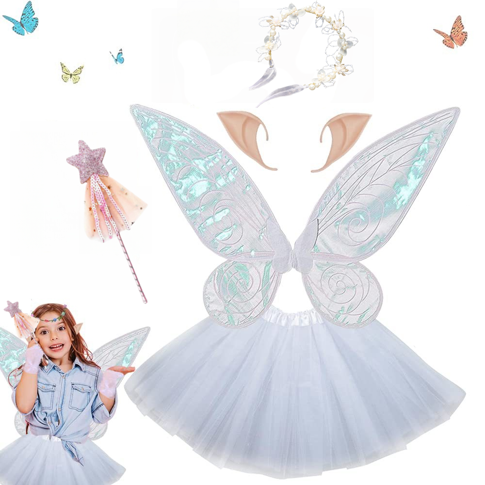 Princess Butterfly Fairy Wing  - Elf Costume Christmas incelemesi ve fiyatı