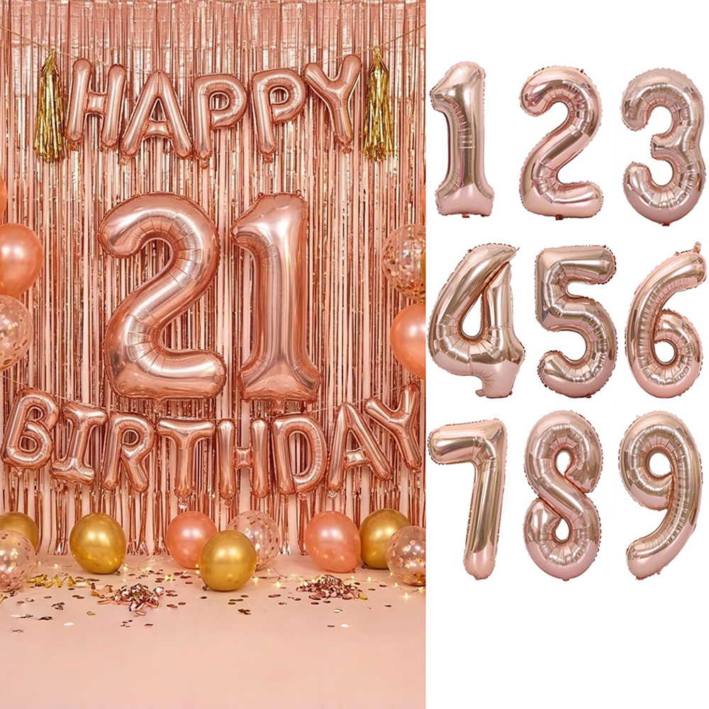 Happy Birthday 32Inch Number F - Tinsel Garland Decoration incelemesi ve fiyatı