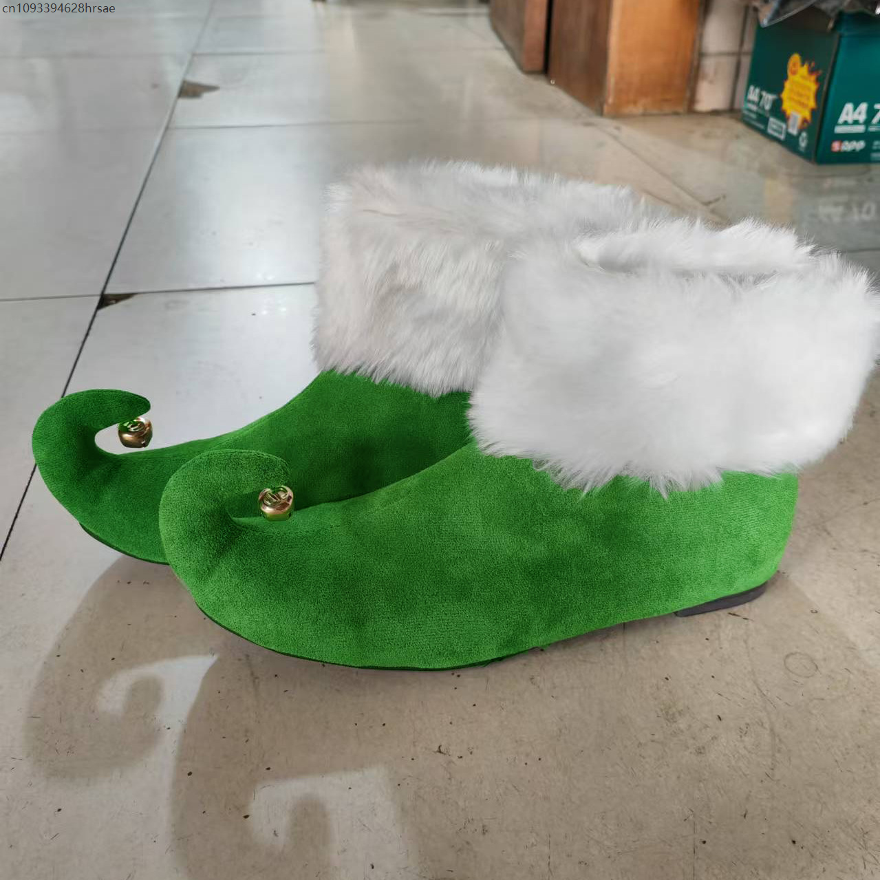 Christmas Suede Boots With Jin - Elf Costume Christmas incelemesi ve fiyatı