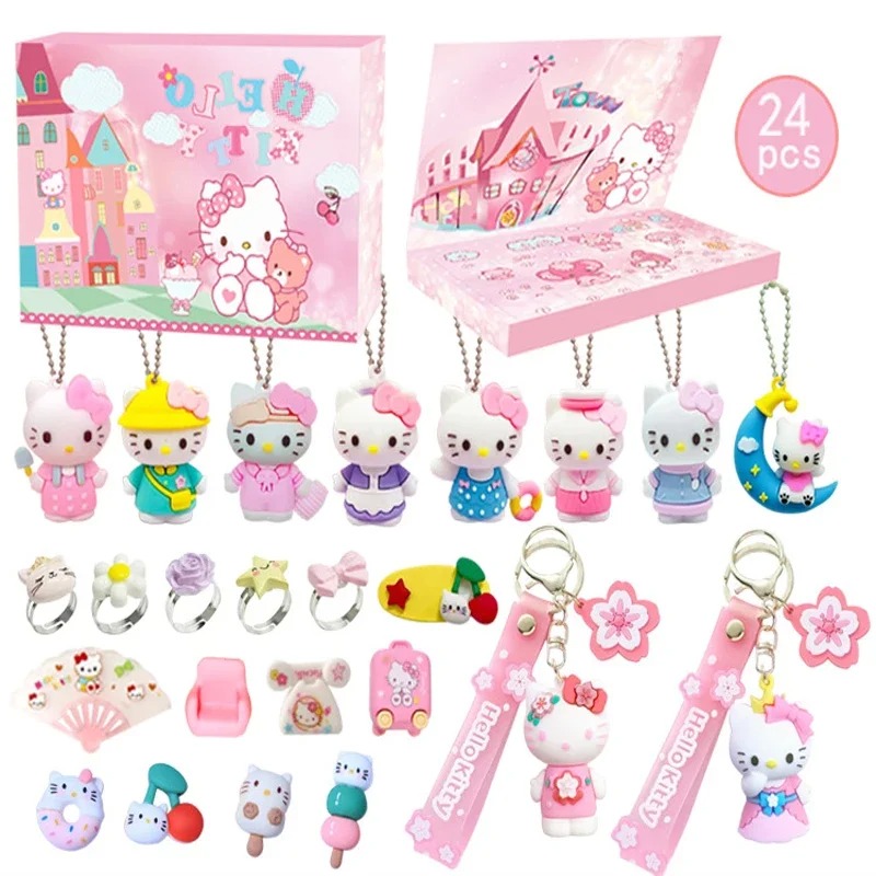 24pcs Cartoon Sanrios Anime He - Advent Calendar Gift incelemesi ve fiyatı