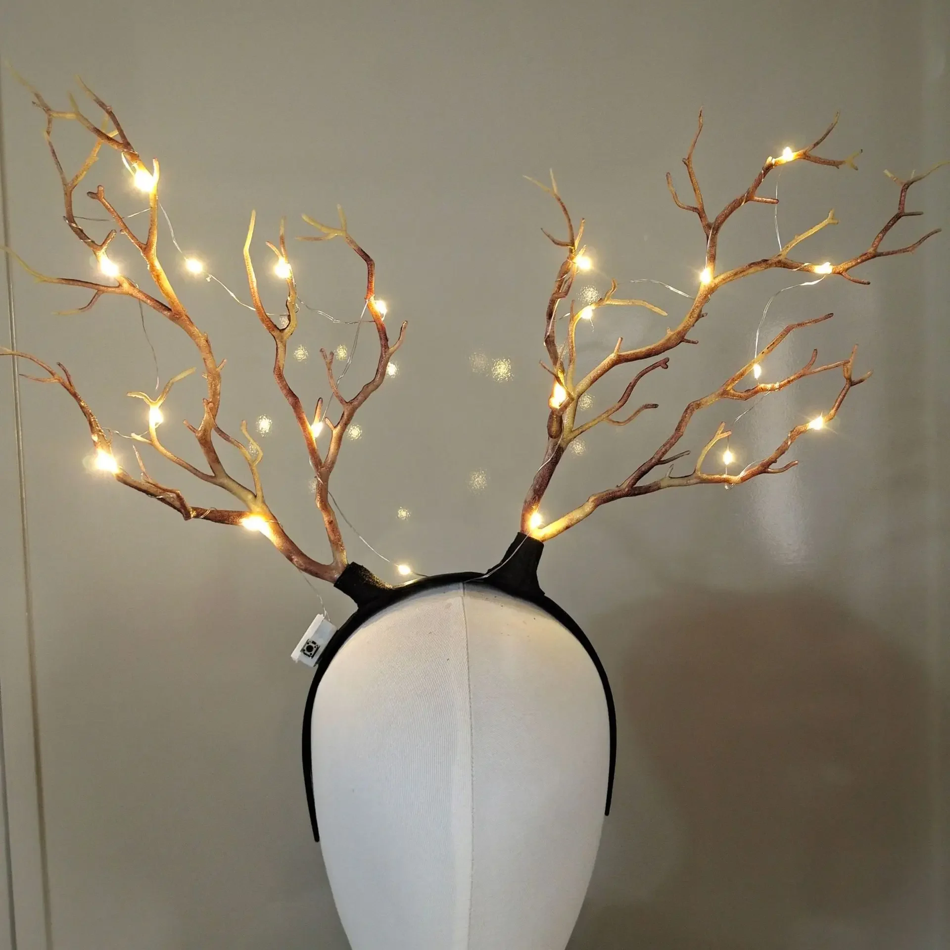 Women Girls Light Up Glowing R - Reindeer Antlers Headband incelemesi ve fiyatı