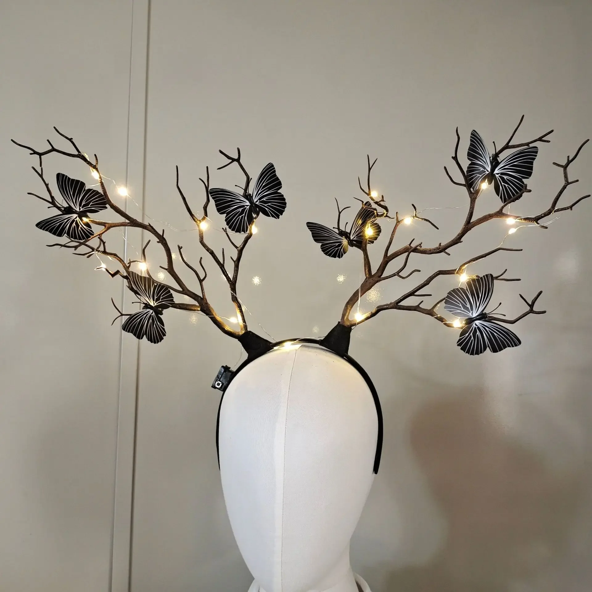 Women Girls Light Up Glowing R - Reindeer Antlers Headband incelemesi ve fiyatı