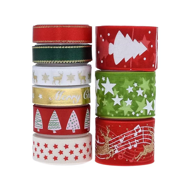 9pcs Christmas Ribbons Set Fes - Gift Box Wrap Set incelemesi ve fiyatı