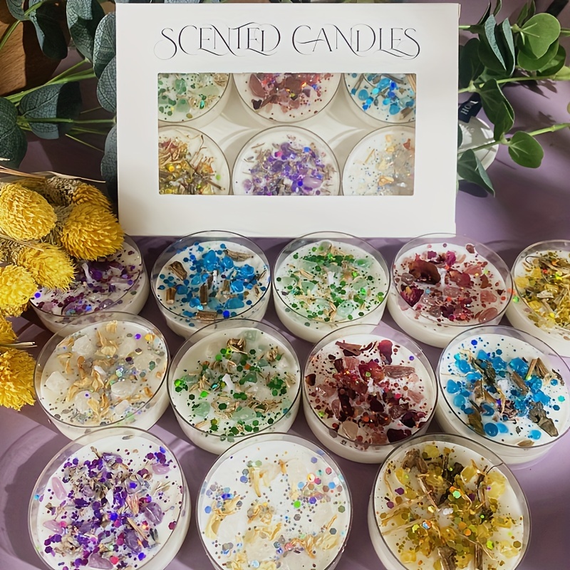 Set of 6 Scented Candles Fragr - Holiday Candle Set incelemesi ve fiyatı