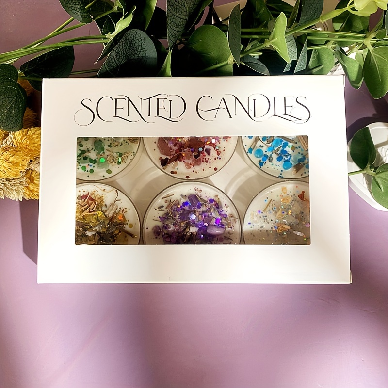 Set of 6 Scented Candles Fragr - Holiday Candle Set incelemesi ve fiyatı