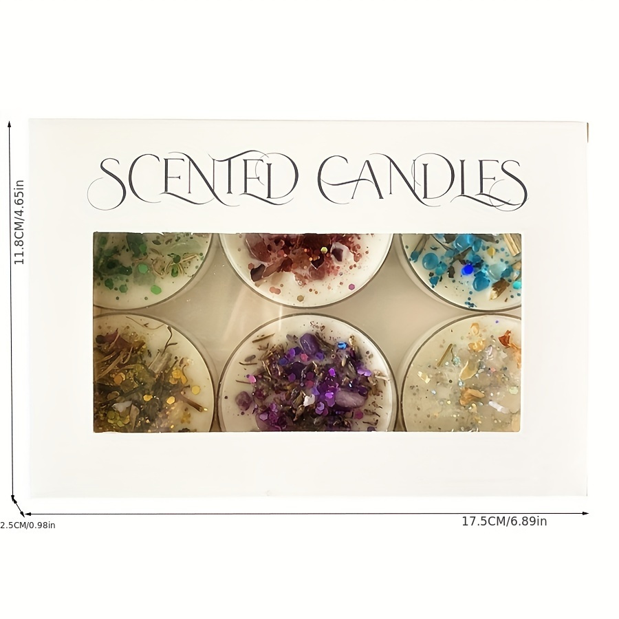 Set of 6 Scented Candles Fragr - Holiday Candle Set incelemesi ve fiyatı