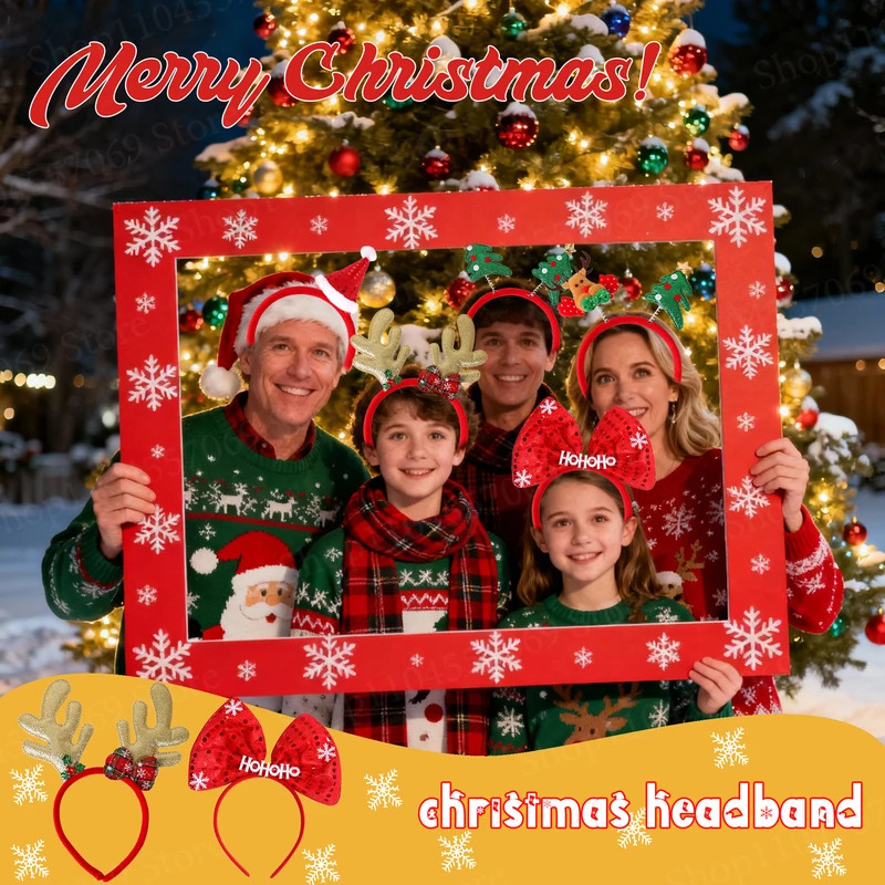12-120Pcs Christmas Headband C - Reindeer Antlers Headband incelemesi ve fiyatı