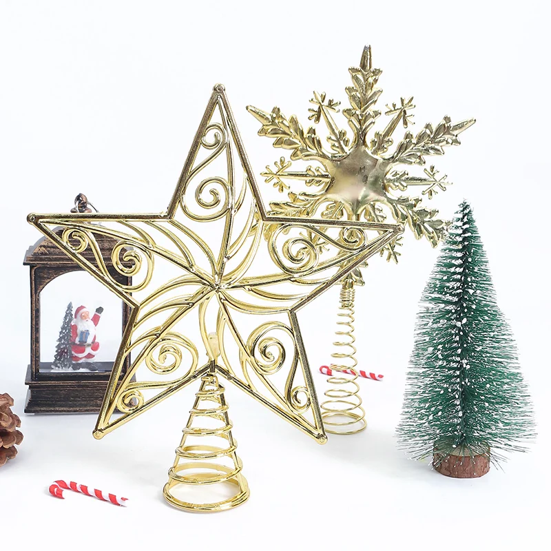 Gold Glitter Metal Tree Topper - Star Tree Topper incelemesi ve fiyatı