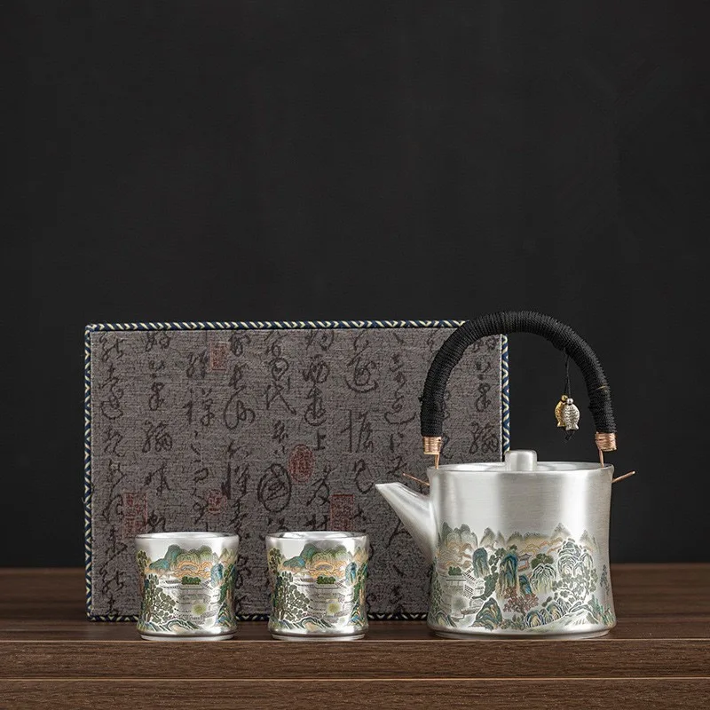 Z30- Liu Yin one pot two cups  - Gift Box Wrap Set incelemesi ve fiyatı