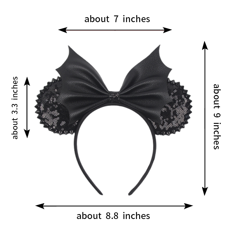 NEW Halloween Mouse Ears Headb - Ribbon Bow Gift incelemesi ve fiyatı