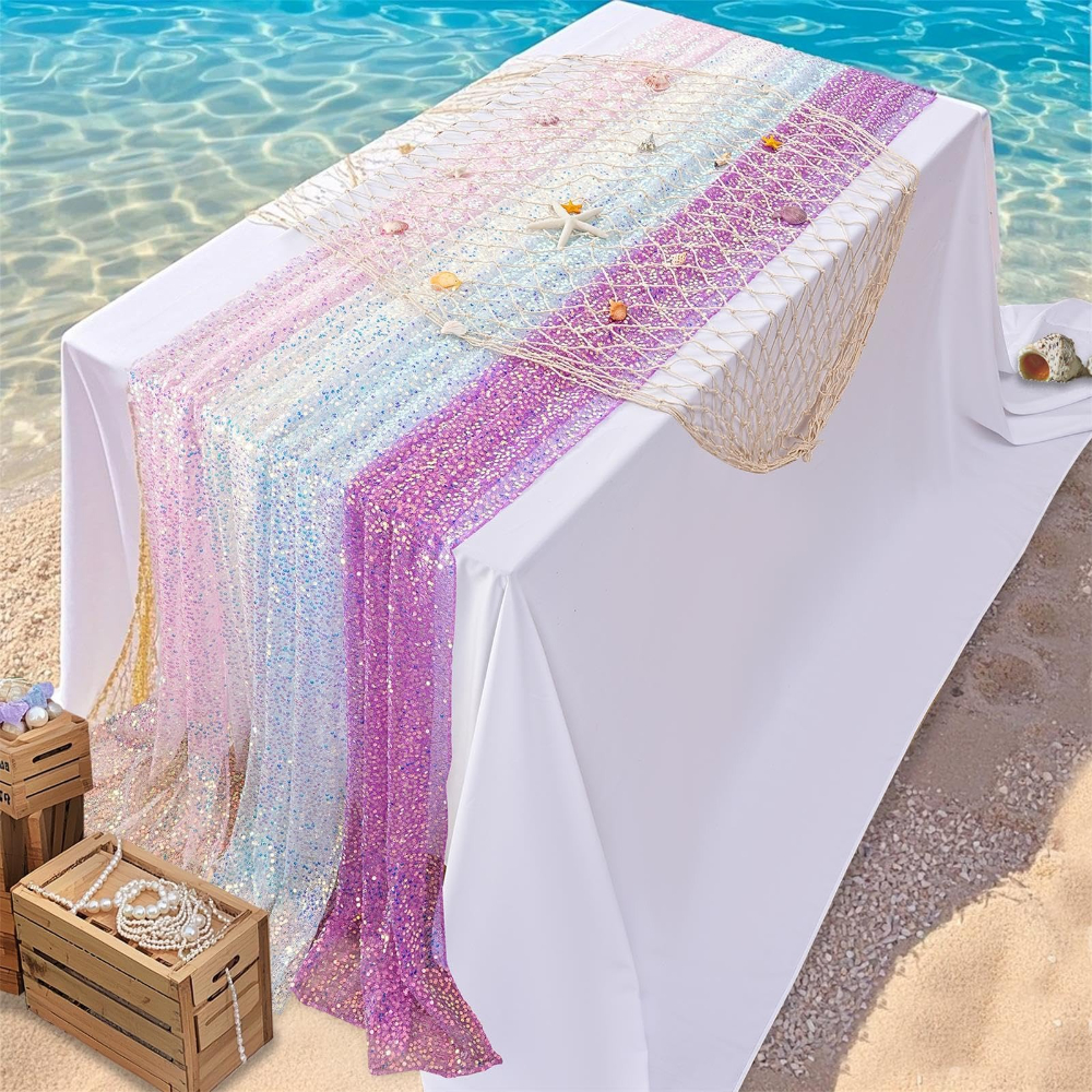 1 Pack Sequin Table Runner Spa - Christmas Table Runner incelemesi ve fiyatı