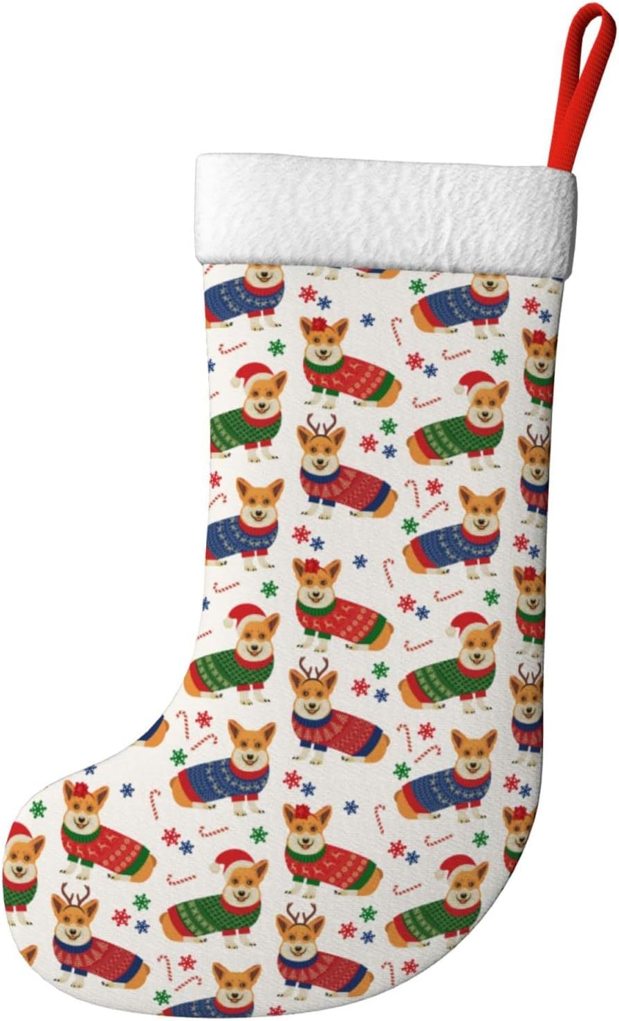 Christmas Corgi Dog Christmas  - Christmas Stocking Hanging incelemesi ve fiyatı