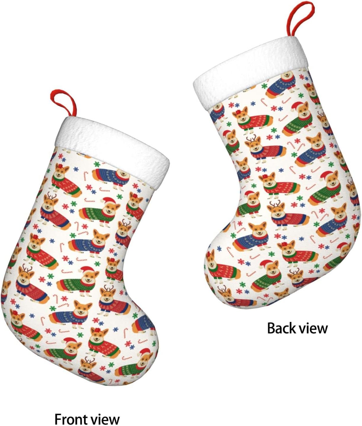 Christmas Corgi Dog Christmas  - Christmas Stocking Hanging incelemesi ve fiyatı