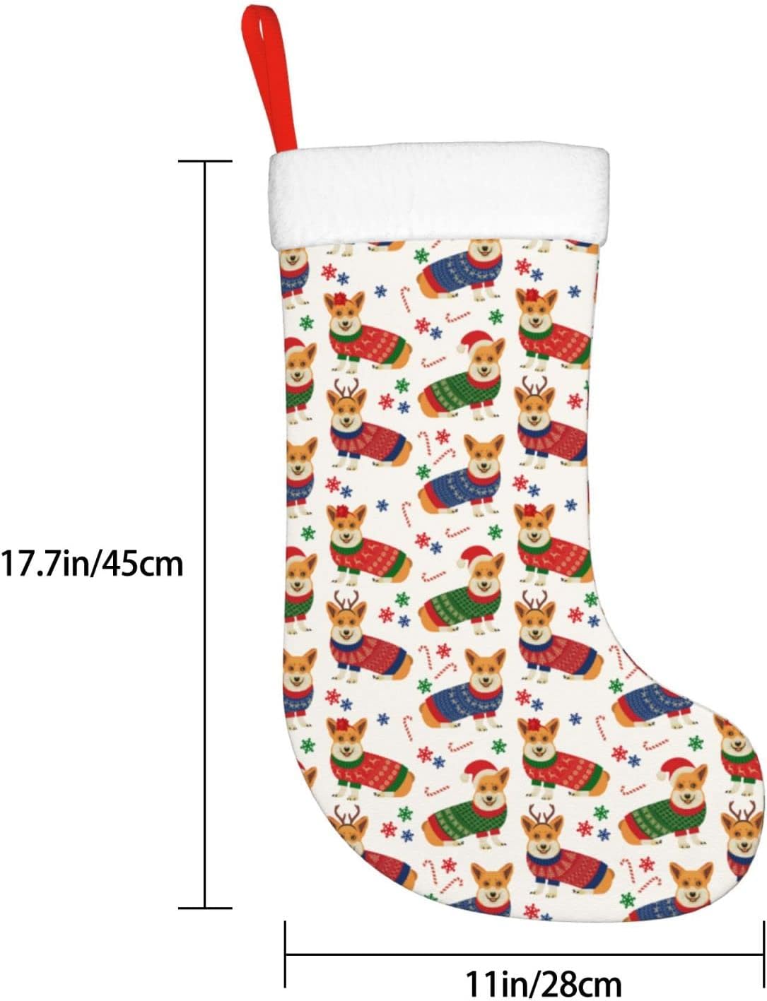 Christmas Corgi Dog Christmas  - Christmas Stocking Hanging incelemesi ve fiyatı