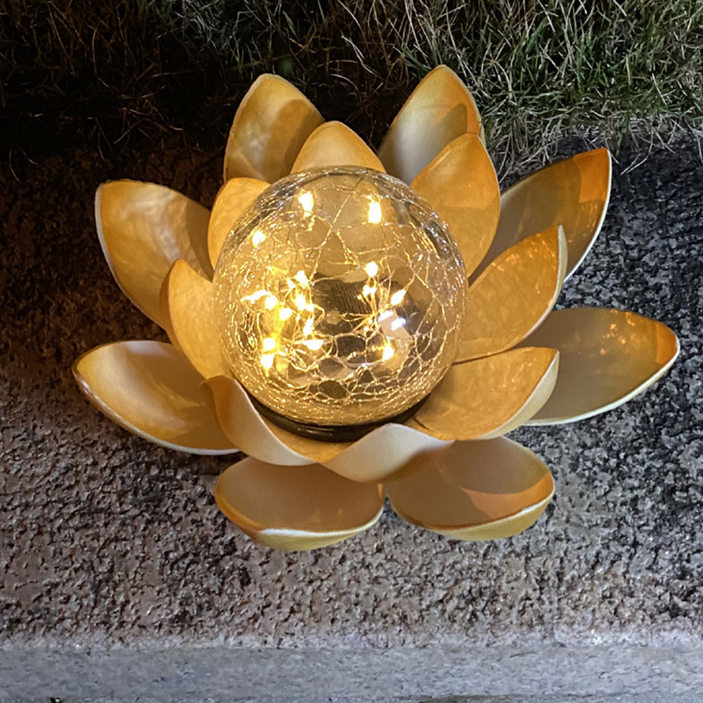 Lotus Shaped Garden Solar Ligh - Christmas Lights Outdoor incelemesi ve fiyatı