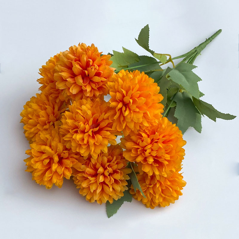 Artificial Flower Bouquet Chry - Christmas Wreath Fake incelemesi ve fiyatı