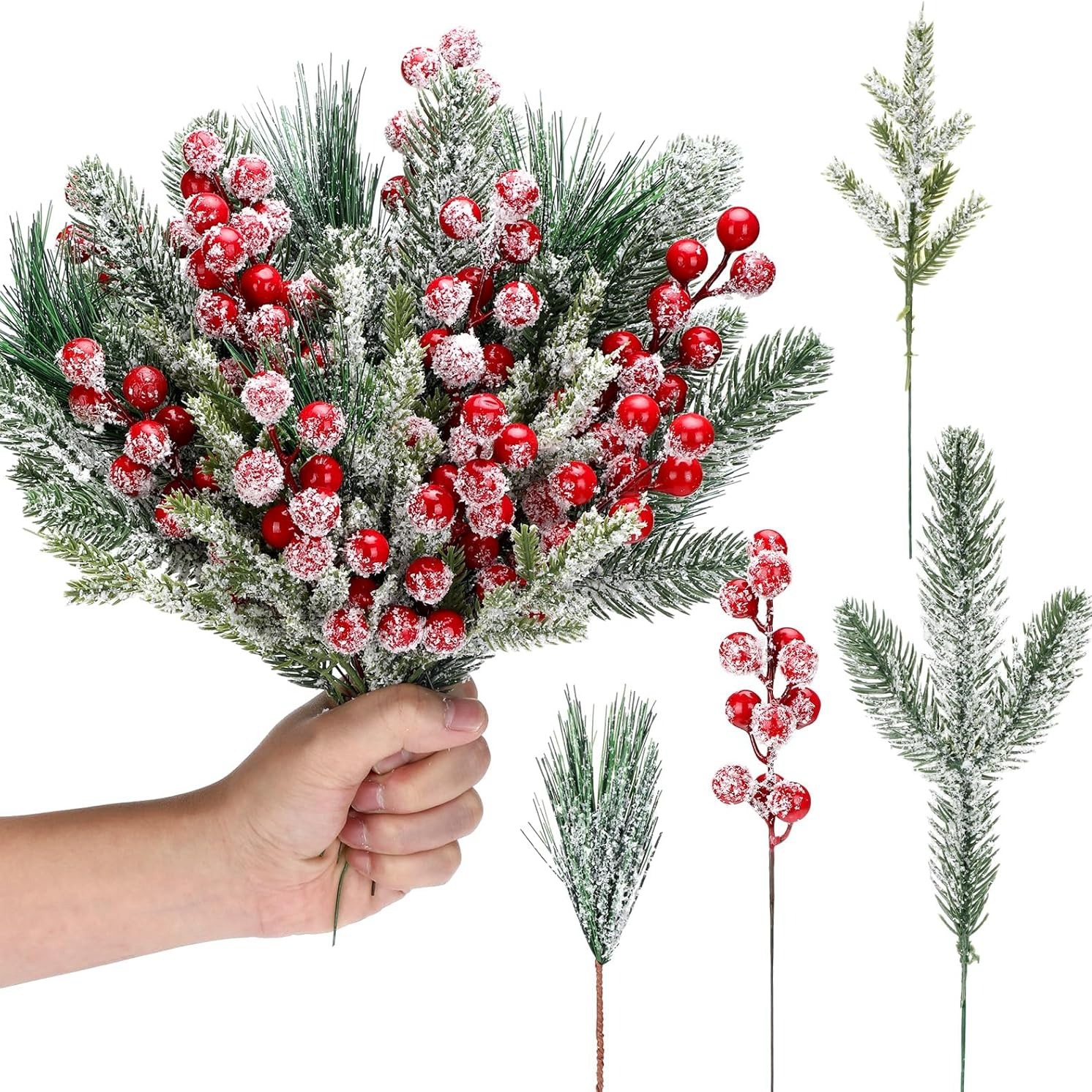 Artificial Snow White Pine Bra - Christmas Wreath Fake incelemesi ve fiyatı