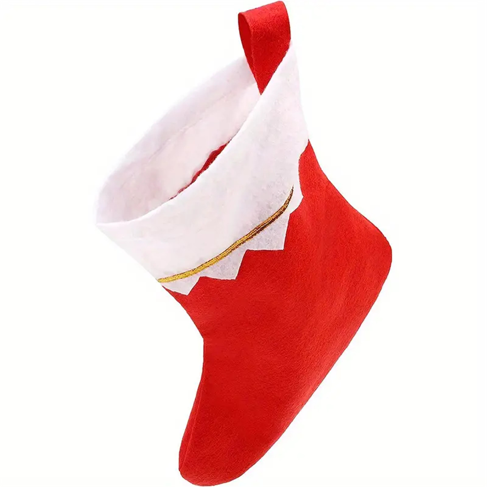 12pcs Red Felt Christmas Stock - Christmas Stocking Hanging incelemesi ve fiyatı