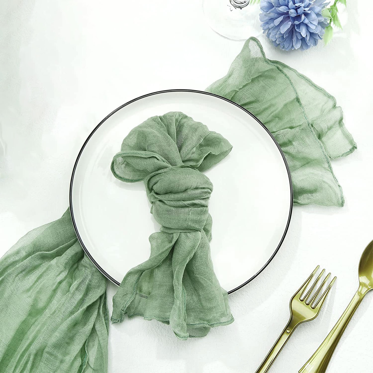 Semi-Sheer Gauze Wedding Party - Christmas Table Runner incelemesi ve fiyatı