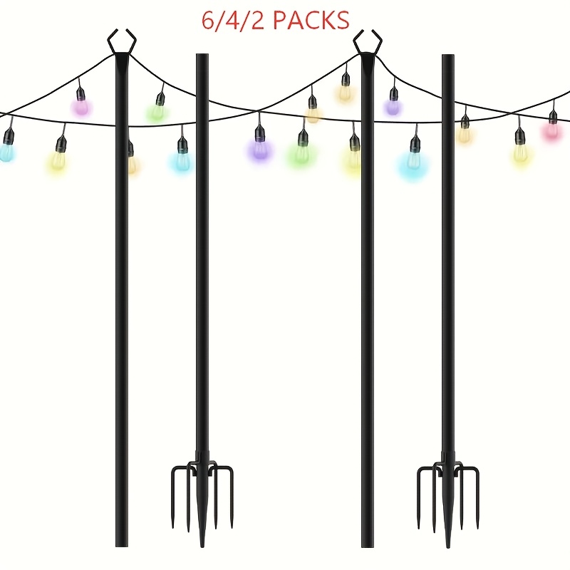 6/4/2 Pack 8.9Ft Heavy Duty Me - Christmas Lights Outdoor incelemesi ve fiyatı