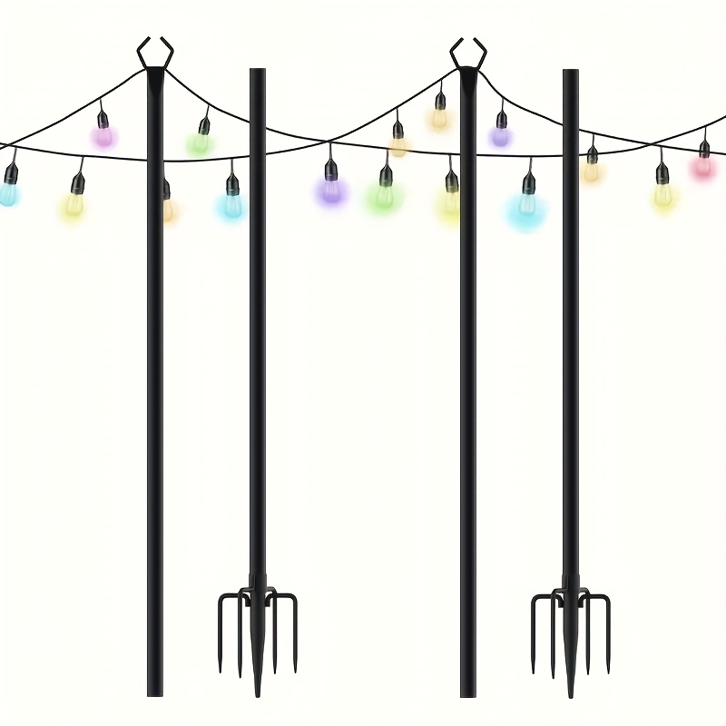 6/4/2 Pack 8.9Ft Heavy Duty Me - Christmas Lights Outdoor incelemesi ve fiyatı