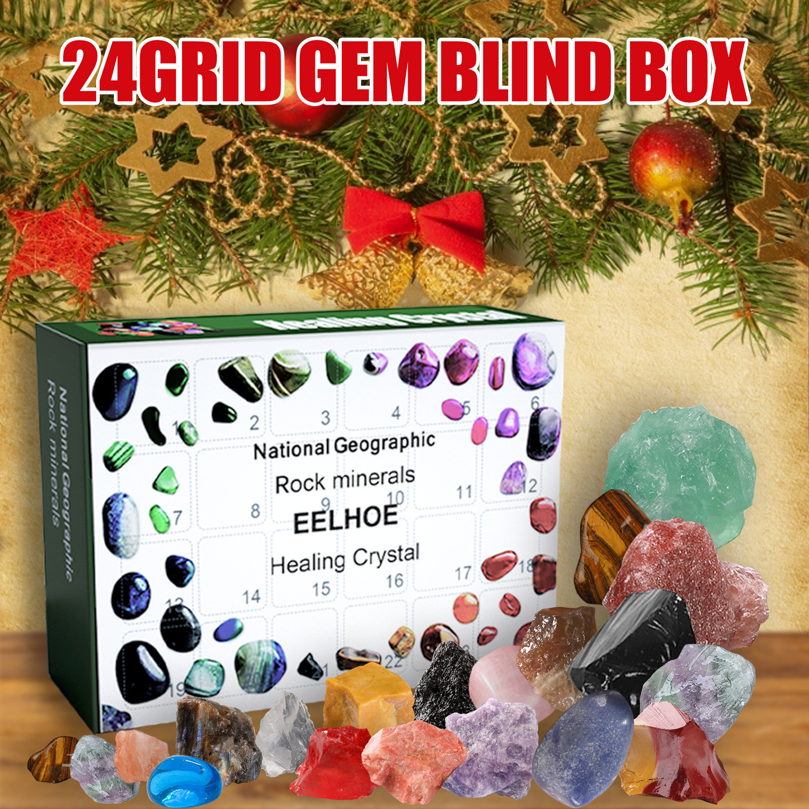 24 Day Stone Advent Calendar R - Advent Calendar Gift incelemesi ve fiyatı