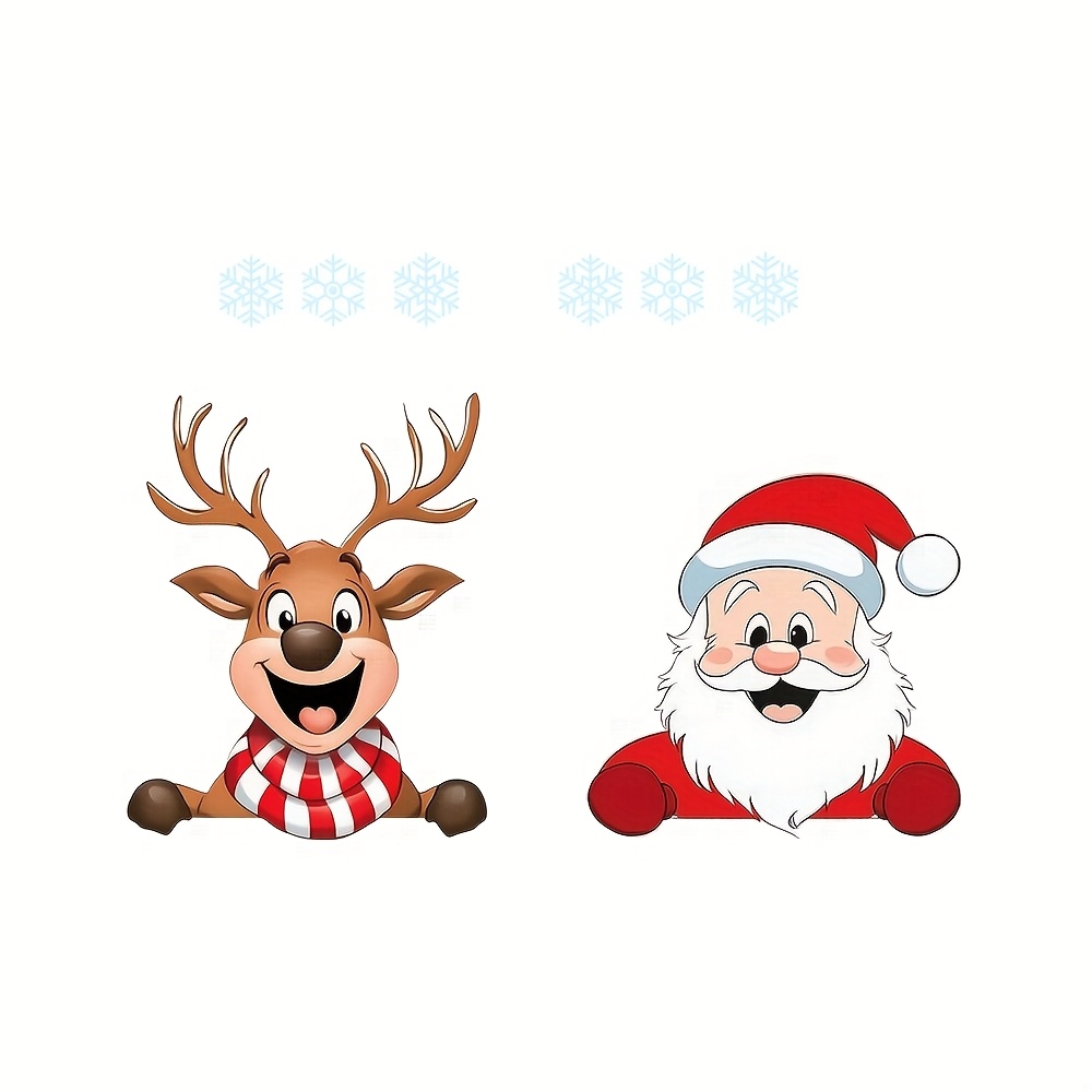 Festive Christmas Window Stick - Snowflake Window Decal incelemesi ve fiyatı