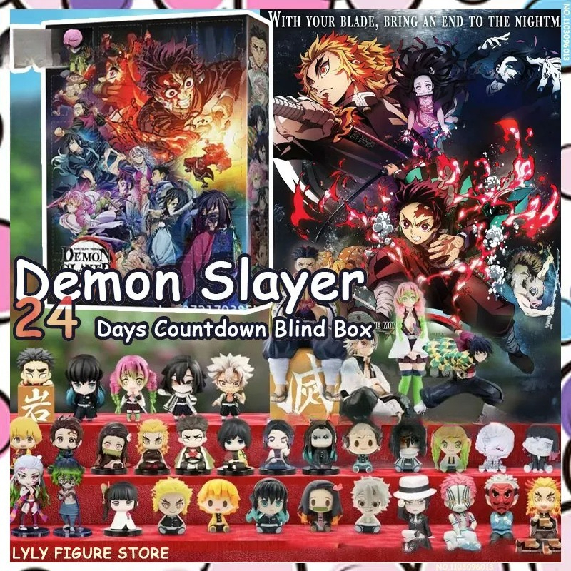 IN STOCK -New 2D Demon Slayer  - Advent Calendar Gift incelemesi ve fiyatı