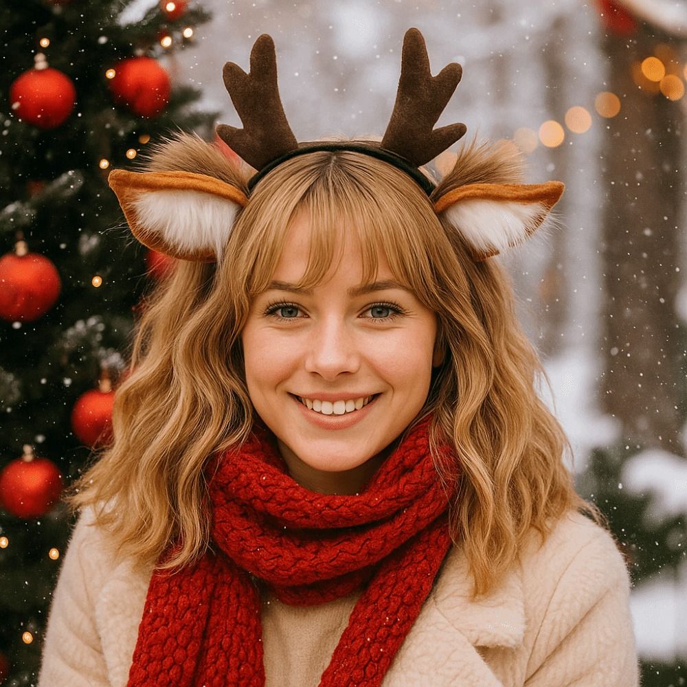 Lolita Deer Ears Reindeer Antl - Reindeer Antlers Headband incelemesi ve fiyatı