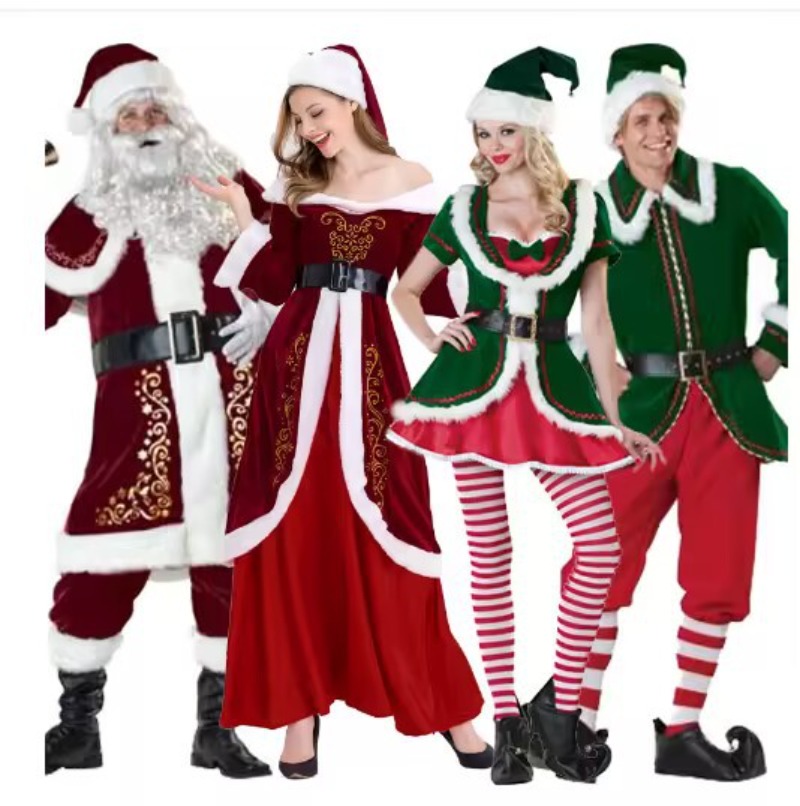 Santa Claus Costume Women Men  - Elf Costume Christmas incelemesi ve fiyatı