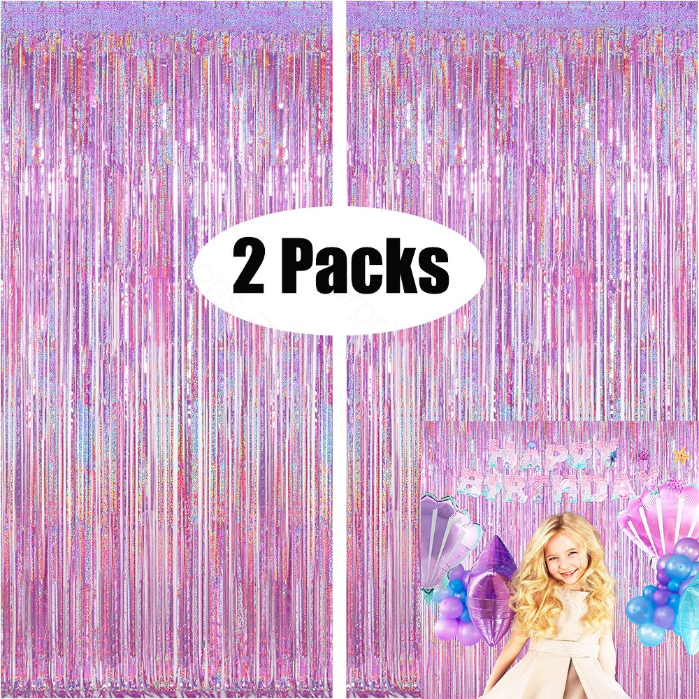 2Packs Shiny Metallic Tinsel F - Tinsel Garland Decoration incelemesi ve fiyatı