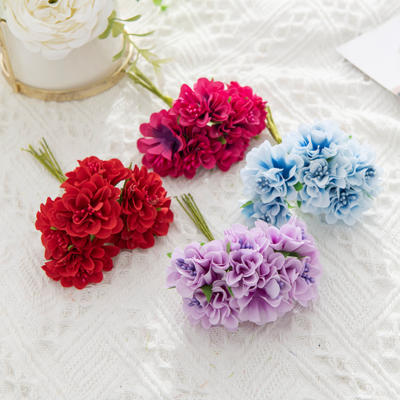 18Pcs Artificial Flowers Stame - Christmas Wreath Fake incelemesi ve fiyatı