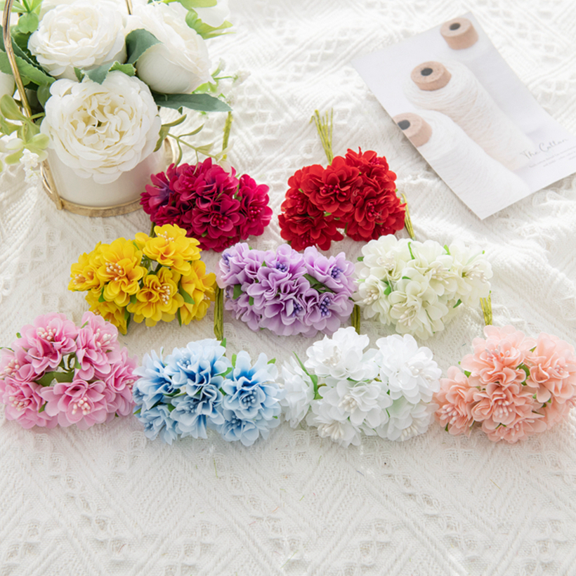 18Pcs Artificial Flowers Stame - Christmas Wreath Fake incelemesi ve fiyatı