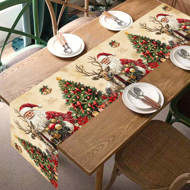Vintage Christmas Table Runner - Christmas Table Runner incelemesi ve fiyatı