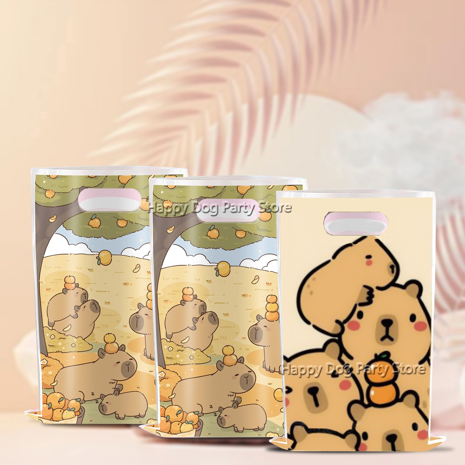 Cartoon Capybara Party Supplie - Gift Box Wrap Set incelemesi ve fiyatı