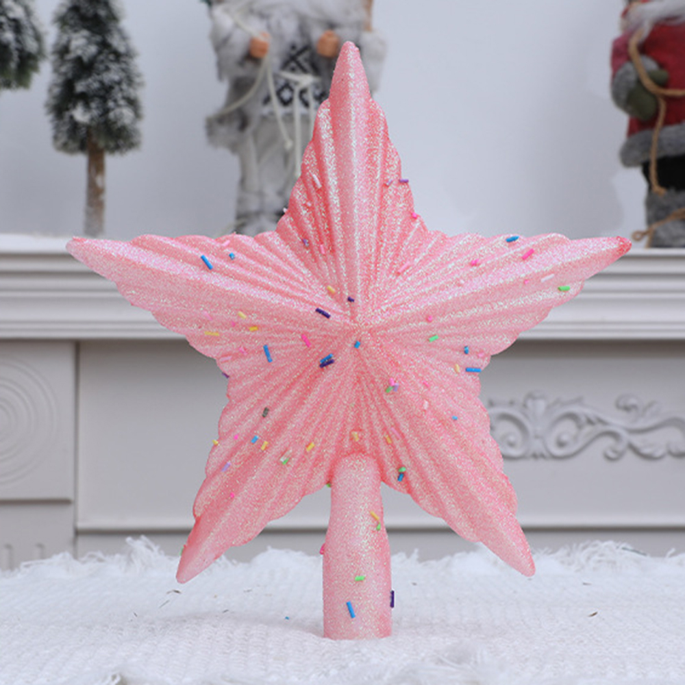 Christmas Pink Pentagon Top St - Star Tree Topper incelemesi ve fiyatı