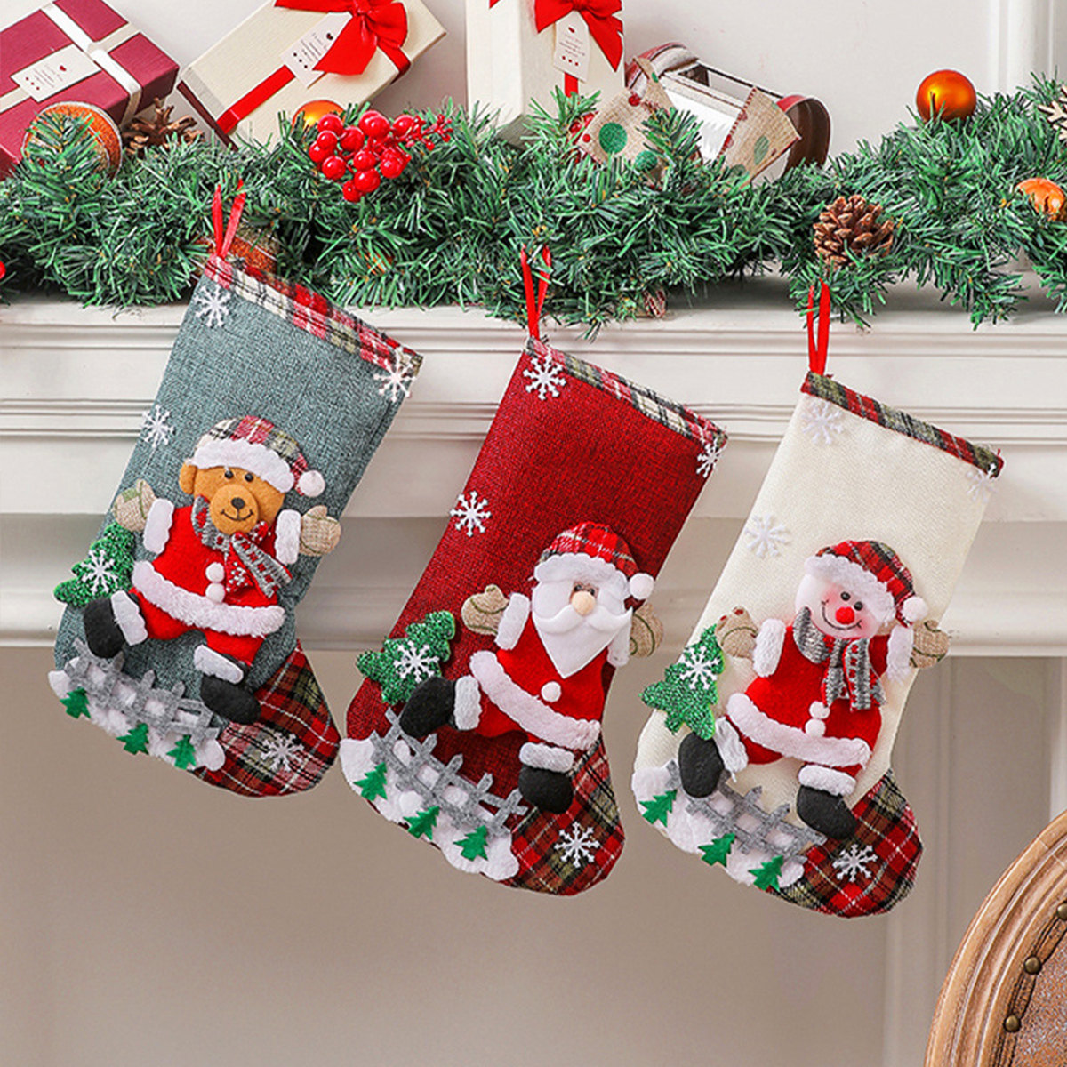 Christmas Stockings Cute Large - Christmas Stocking Hanging incelemesi ve fiyatı