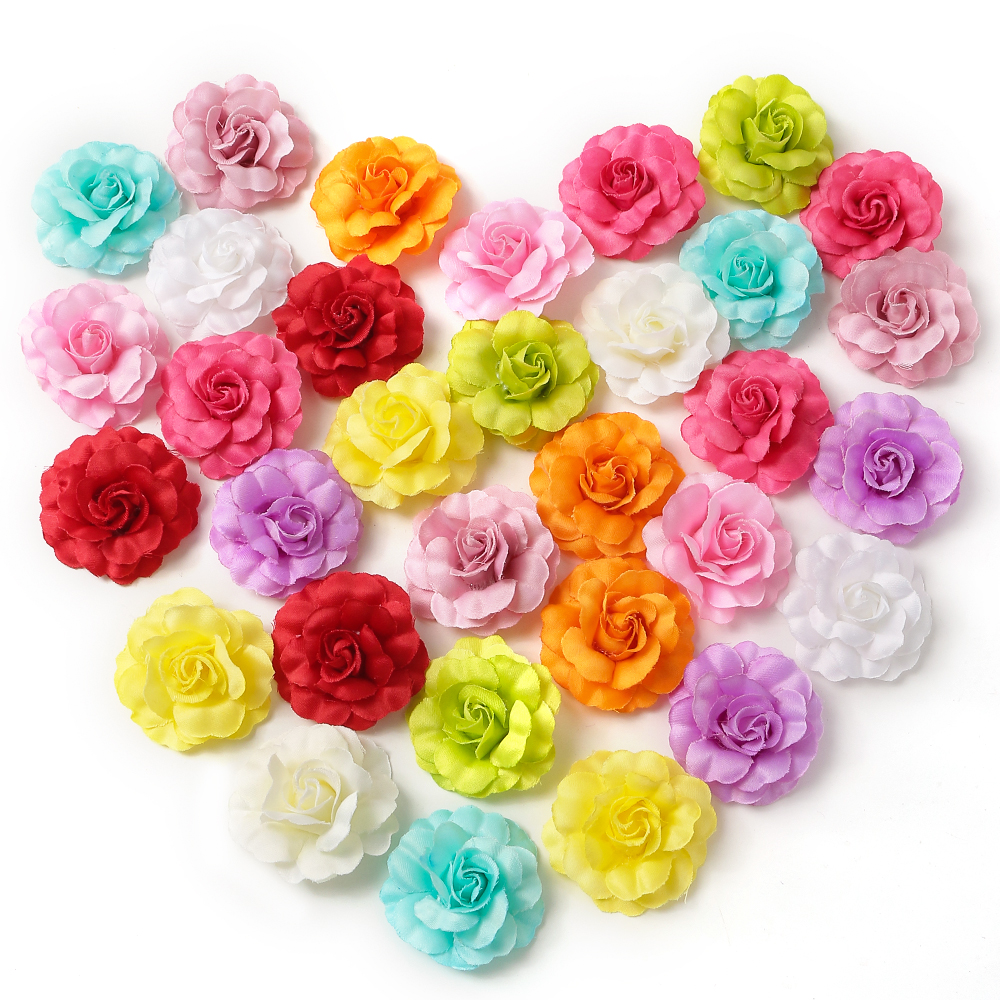 5Pcs Rose Artificial Flowers H - Christmas Wreath Fake incelemesi ve fiyatı
